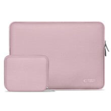 Tech-Protect Neoslim Laptop Sleeve 15-16" with accessory pouch - Pink