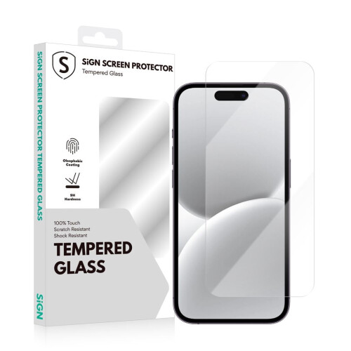 SiGN Tempered Glass Screen Protector for iPhone 17 Pro Max