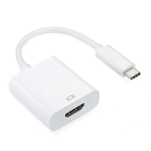 USB-C to HDMI Adapter - White