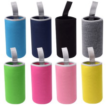 Funda para botella de agua de neopreno y nailon, paquete de 8 unidades (para botellas de 355-532 ml).