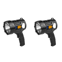 2X Lampe de Poche Extérieure LED Lumière Forte LED Spots Projecteur Lanterne Solaire Extérieure