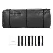 Waterproof Hitch Cargo Carrier Bag 840D PVC 12 Cu Ft