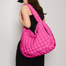 Borsa tote di grande capacità, borsa a mano alla moda da donna, 1 pezzo