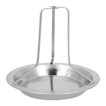LEORX Turkey Roast Rack Stainless Steel Portable 1 Piece
