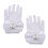 Luvas de renda branca, estilo elegante (1 par) 1