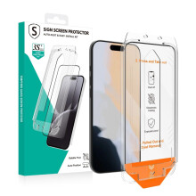 SiGN Screen Protector iPhone 17 Pro - EZ Apply with dust-free applicator