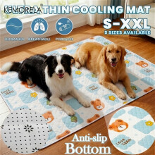 (XXL 39.37*59.06inch/100*150cm) Cooling Cat And Dog Bed - Summer Ice Mat Multiple Sizes (S-XXL) Suitable for Small/Medium/Large Pets, Non-Slip,