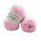Fio de algodão microfibra rosa 50g 1