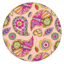 Rond elastisch tafelkleed van 45-52 inch (114-132 cm), waterdicht Oxford-materiaal.