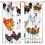 Rooster Kitchen Curtains Farmhouse Chicken Pattern Blackout 2