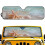 Foldable Starfish Shell Sun Shade for Jeep Wrangler and 1