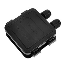 Solar Photovoltaic Junction Box Weatherproof Black 1 Pcs