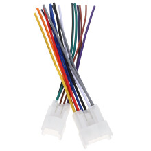 Car Audio Radio Wiring Harness Stereo Accessory Plastic