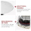 Lampa Teasa Brooder Alúmanam Bán 1 phíosa 3