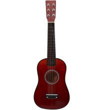 Strandchic vintage-style acoustic guitar coffee wood 1 pc