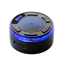 Bluetooth Shower Speaker IP7 Waterproof with RGB Light and