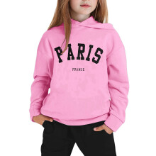 Girls' Soft Sweatsuit Outfit Size 8-9 Years Pink