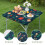 Juledug firkantet 34x34 med elastisk kant 4