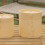 Bamboo Steamer Set Light Yellow 14x5.1x5.1 in 8
