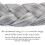 Synthetisches geflochtenes Haarband, dick, breit, elastisch 2