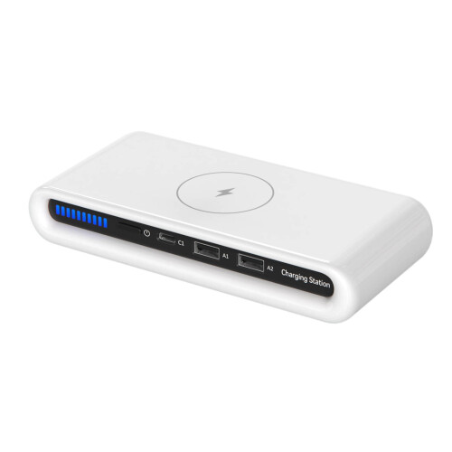 Trådløs oplader QC3.0 Hurtigopladning 4-i-1 til iPhone 1