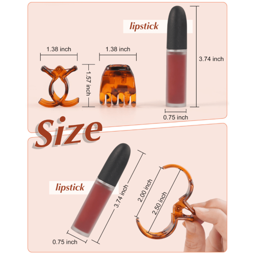 Haarclips voor dames, medium, 18 stuks, 3,5 cm 2