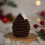 Bougie décorative de Noël en pomme de pin pour usage intérieur 3