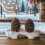 Bougie décorative de Noël en pomme de pin pour usage intérieur 5