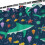 Badrumsdraperi för barn Shark Zone 72x84 tum Vattentät polyester 5