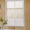 Beige half-lace curtain sun-proof kitchen window decoration 2