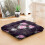 Meditatiekussen Boho Paisley Print Vierkant 22x22 2