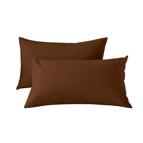 Microfiber Pillowcases Queen Size 2 Pack Envelope Closure 2