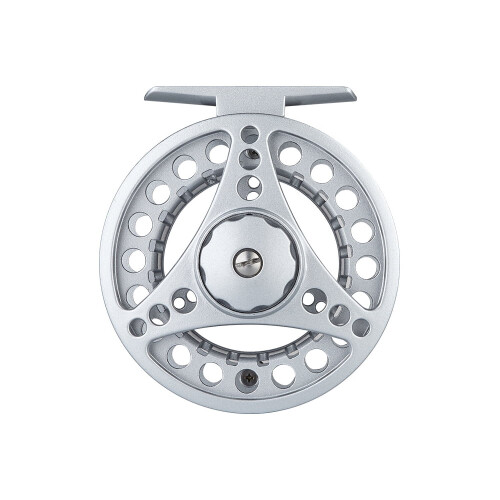 Aluminium Alloy Fly Reel Left/Right Hand 95mm Silver