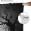 Cortinas Blackout de Halloween com Estampa de Castelo, Lua, Morcego e Gato (52x84) 5