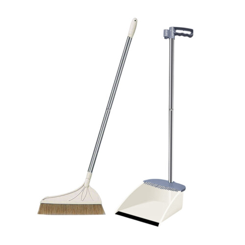 Set di paletta e scopa in acciaio inox da 3 pezzi 1