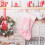 Sac cadeau chaussettes de Noël avec poupée sans visage décorative 2