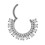 Titanium neusring met micro-zirkonia 2