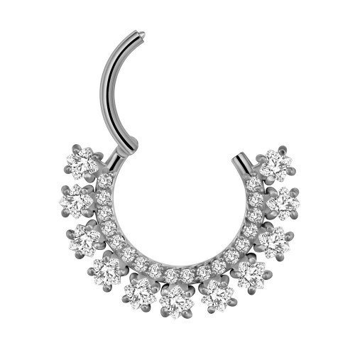 Titanium neusring met micro-zirkonia 1