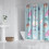 Douchegordijn van schelpen, waterdicht polyester, 72x72 inch 4