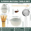 Set di fruste per matcha con ciotola in ceramica e colino (6 pezzi) 3