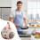 Ceramic Salt Cellar with Lid and Spoon 400ml 6