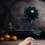 Halloween-konstrosbukett med ögonglober 35 cm 6