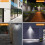 Ηλιακός αισθητήρας κίνησης 100LED IP65 Αδιάβροχο 270 6