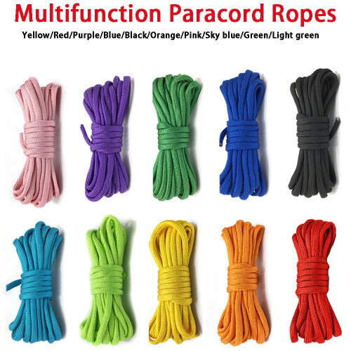 Πλεγμένο σχοινί Paracord DIY για βραχιόλια και κολιέ 3 μέτρα 1
