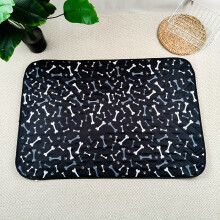 (Black, L:70*50cm(27.6*19.7in)) 1 Stück Oxford-Kühlkissen für Haustiere, Katzen- und Hundebettmatte, Sommer-Kühlkissen für Haustiere