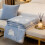 Omkeerbare deken van nertsfluweel, queensize 4