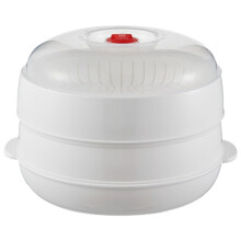 Cuiseur vapeur pour légumes au micro-ondes blanc 1 pièce