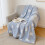 Omkeerbare deken van nertsfluweel, queensize 6