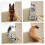 Coussin pour chien Soimiss, peluche douce, 1 pièce 8