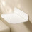 Opvouwbaar wandrek, wit, 30x19x7 cm 1